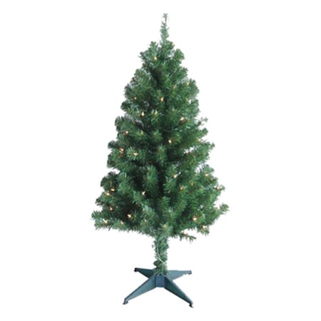 Puleo Asia 4 ft. Artificial Christmas Tree - Clear 224069